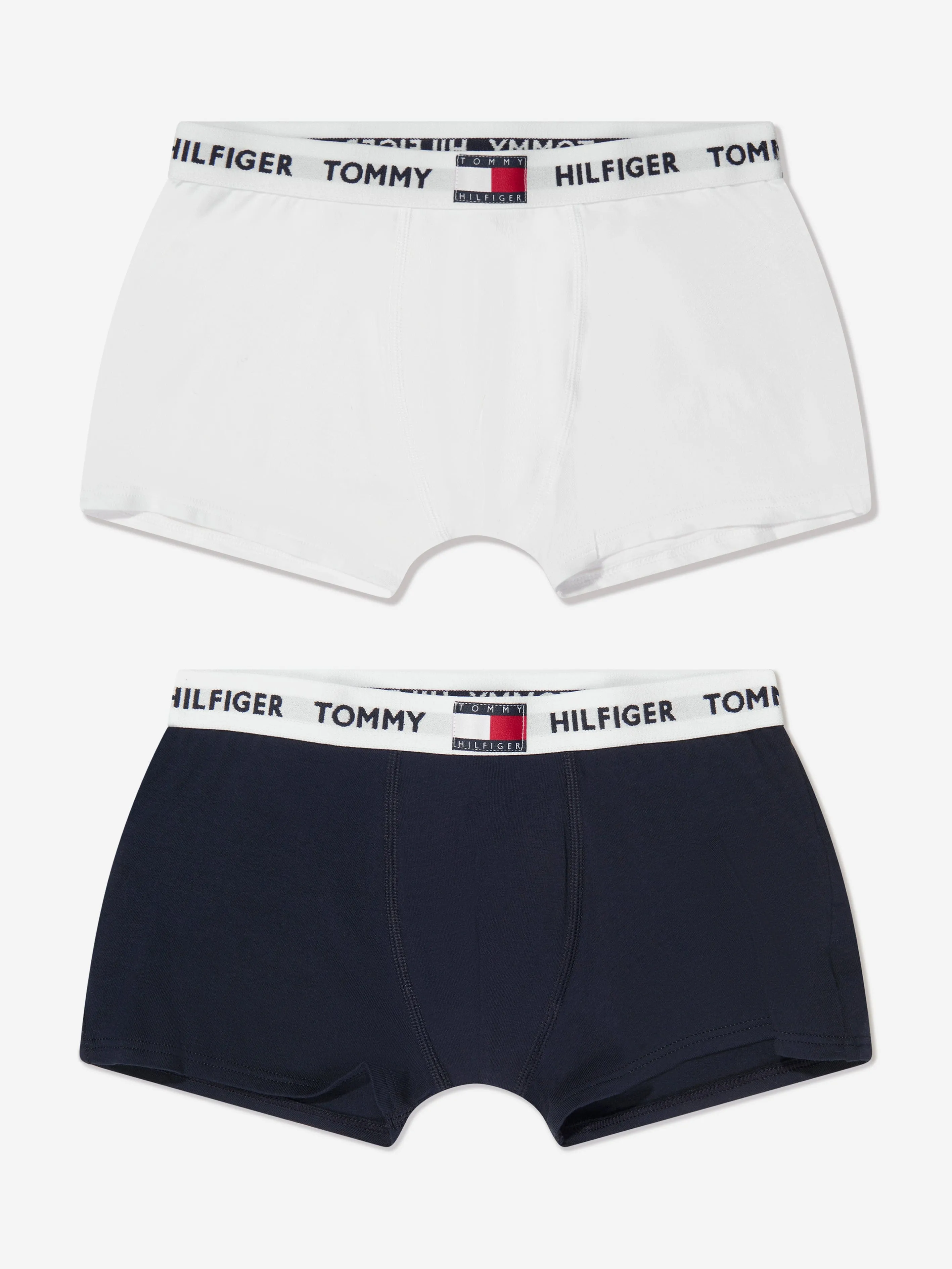 Tommy Hilfiger Boys Boxer Shorts Set (2 Pack) in White