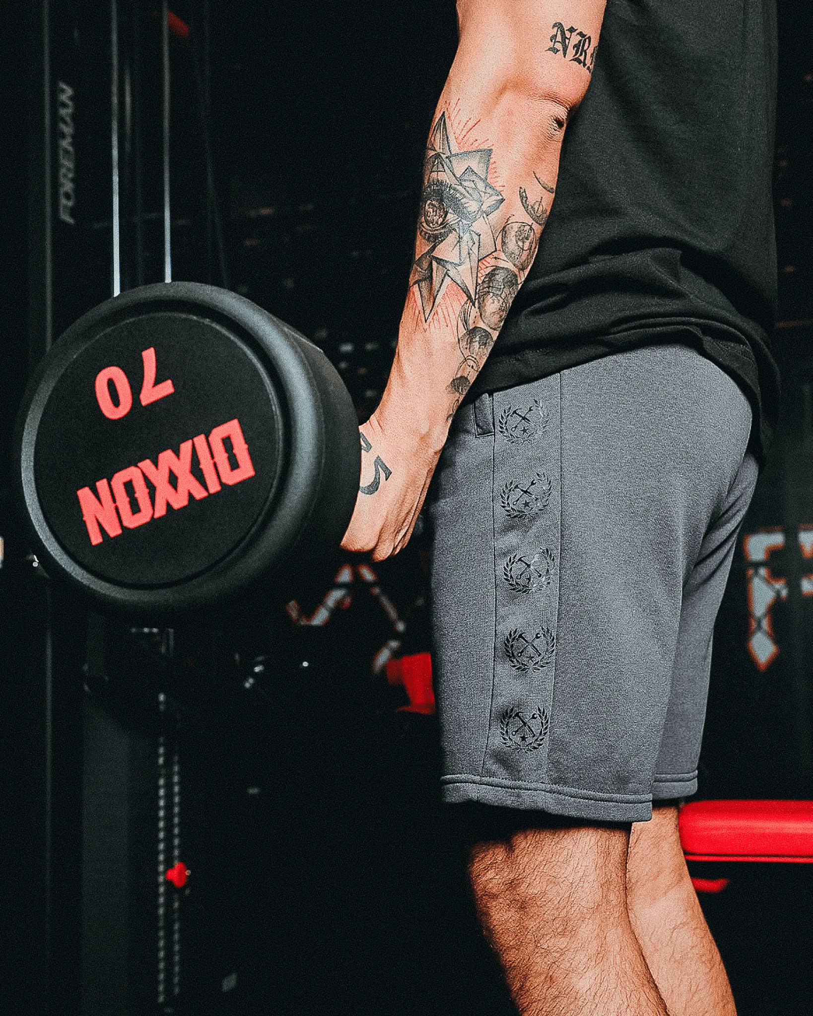 Track Shorts - Charcoal
