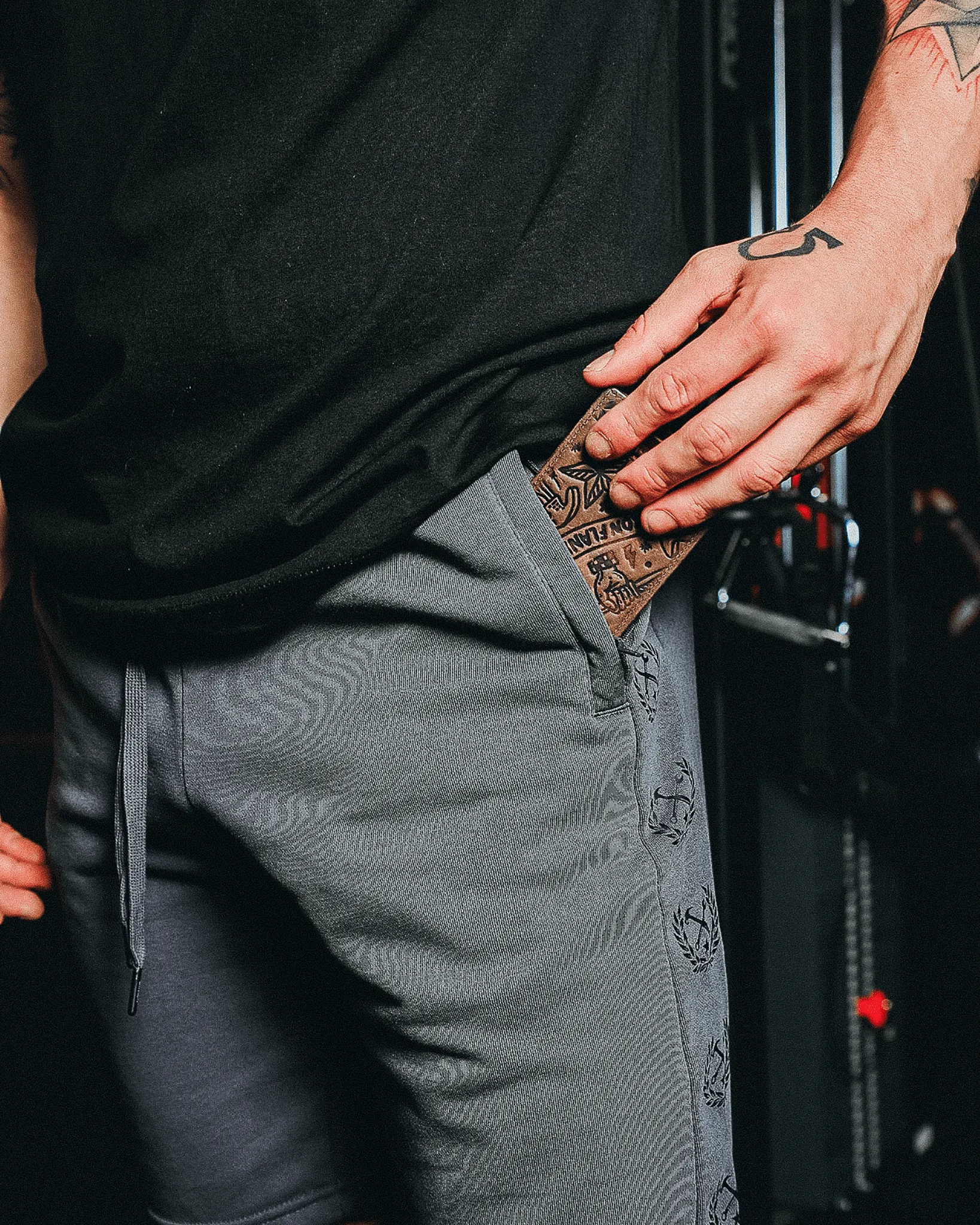 Track Shorts - Charcoal
