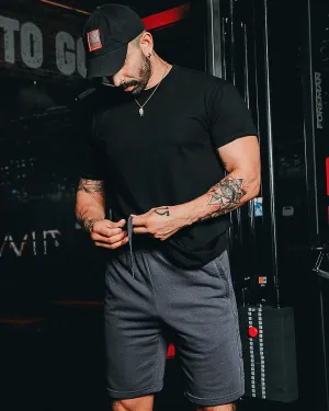 Track Shorts - Charcoal
