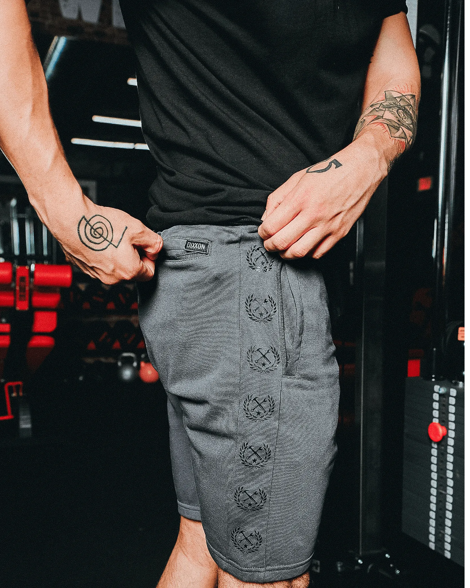 Track Shorts - Charcoal
