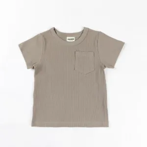 Unisex Ribbed Cotton T-Shirt (Artichoke green)