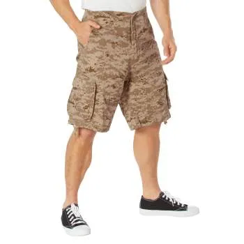 Vintage Infantry Utility Cargo Shorts