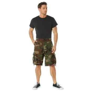 Vintage Infantry Utility Cargo Shorts