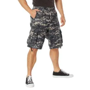 Vintage Infantry Utility Cargo Shorts