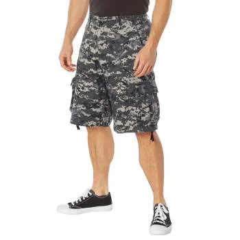 Vintage Infantry Utility Cargo Shorts
