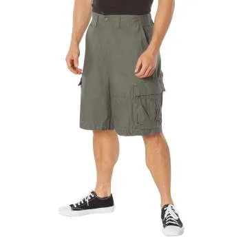 Vintage Infantry Utility Cargo Shorts