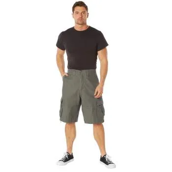Vintage Infantry Utility Cargo Shorts