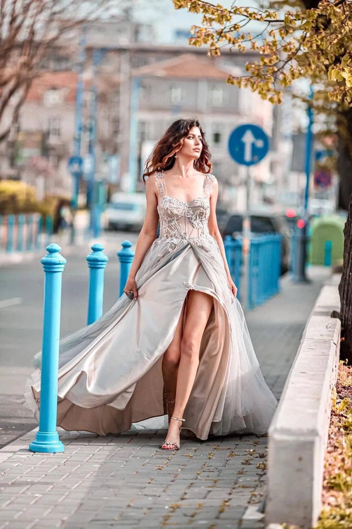 Whimsical Forest Wedding Gown