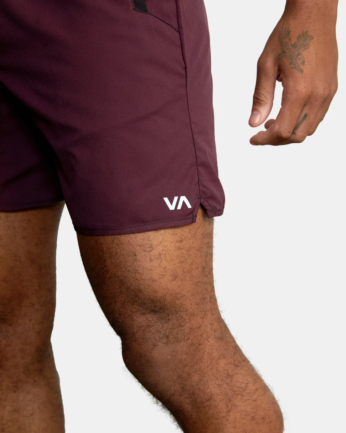 Yogger IV  Athletic Shorts 17" - Plum