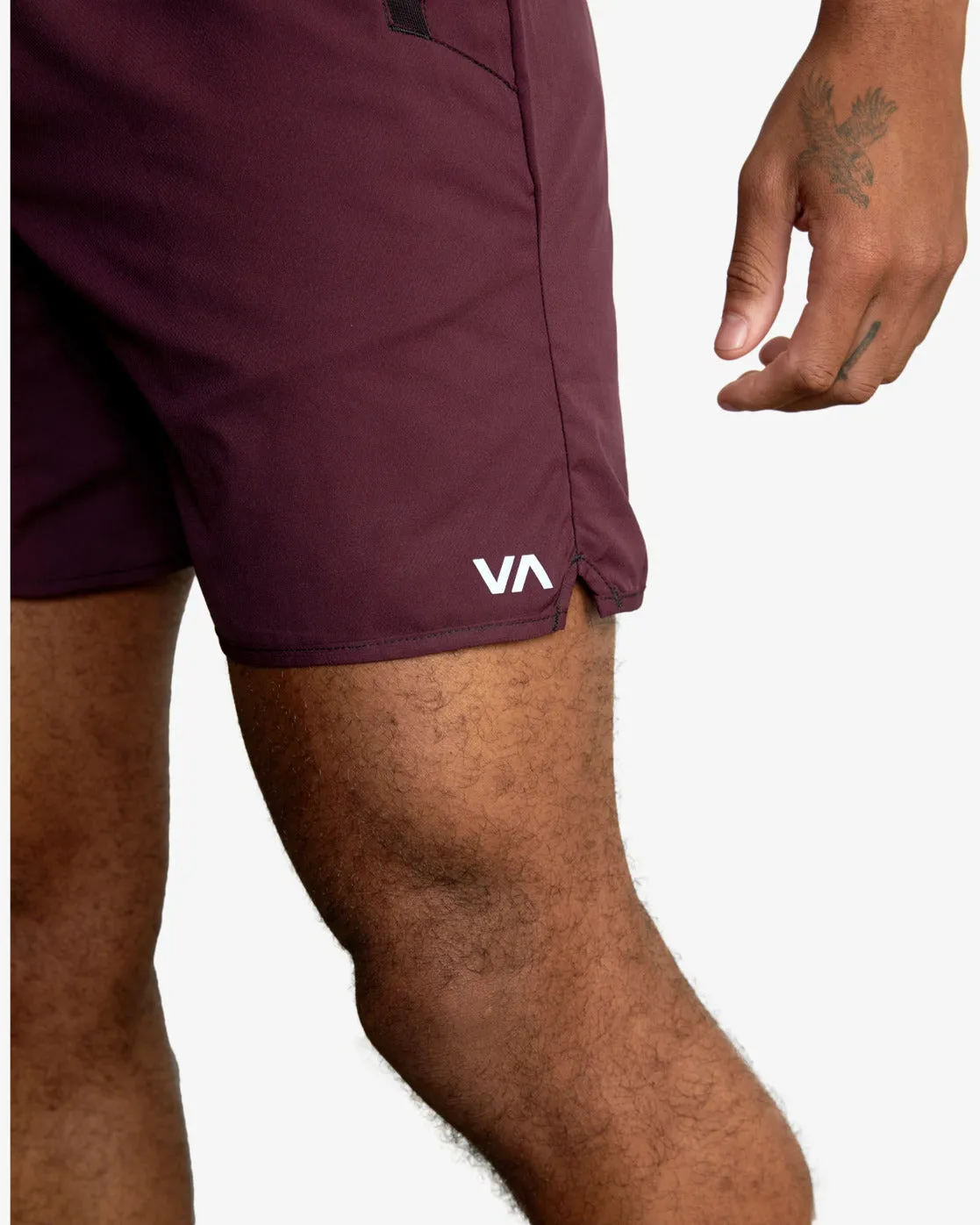 Yogger IV  Athletic Shorts 17" - Plum