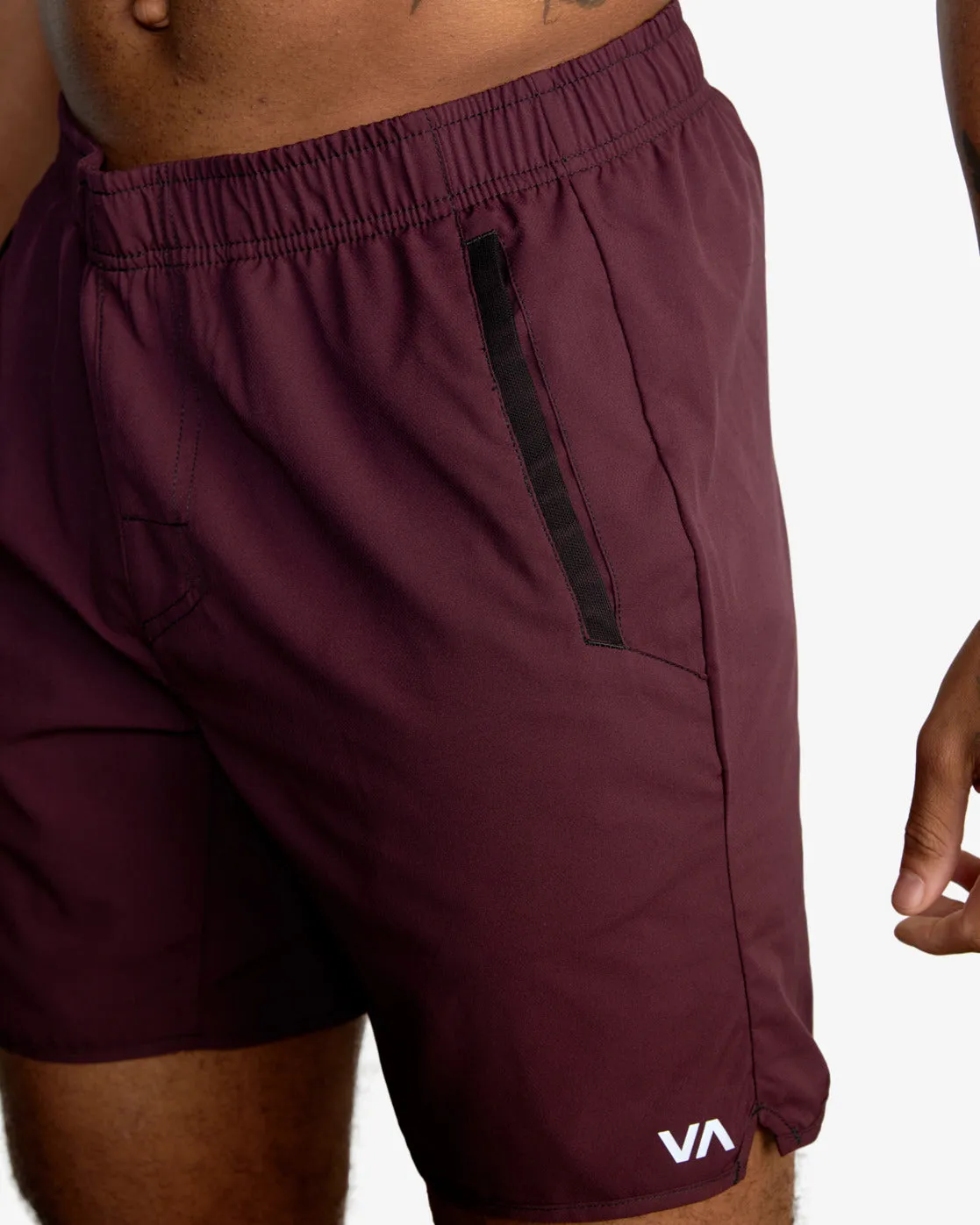 Yogger IV  Athletic Shorts 17" - Plum