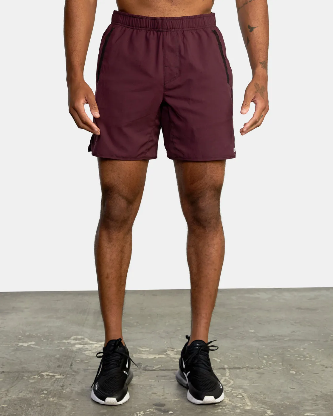 Yogger IV  Athletic Shorts 17" - Plum