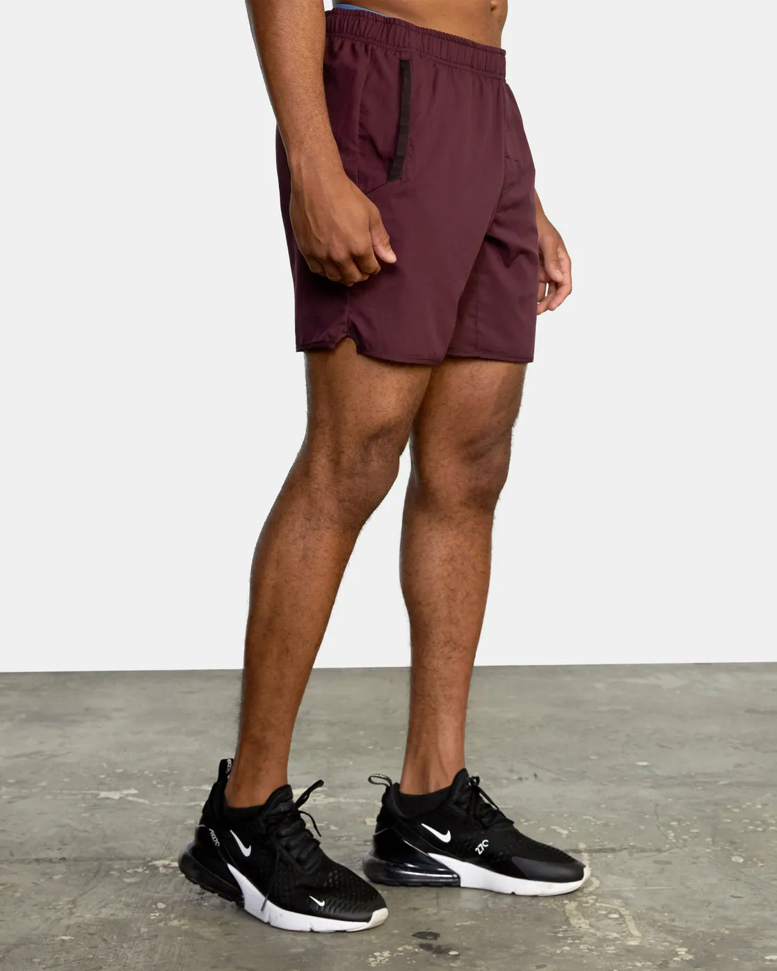 Yogger IV  Athletic Shorts 17" - Plum