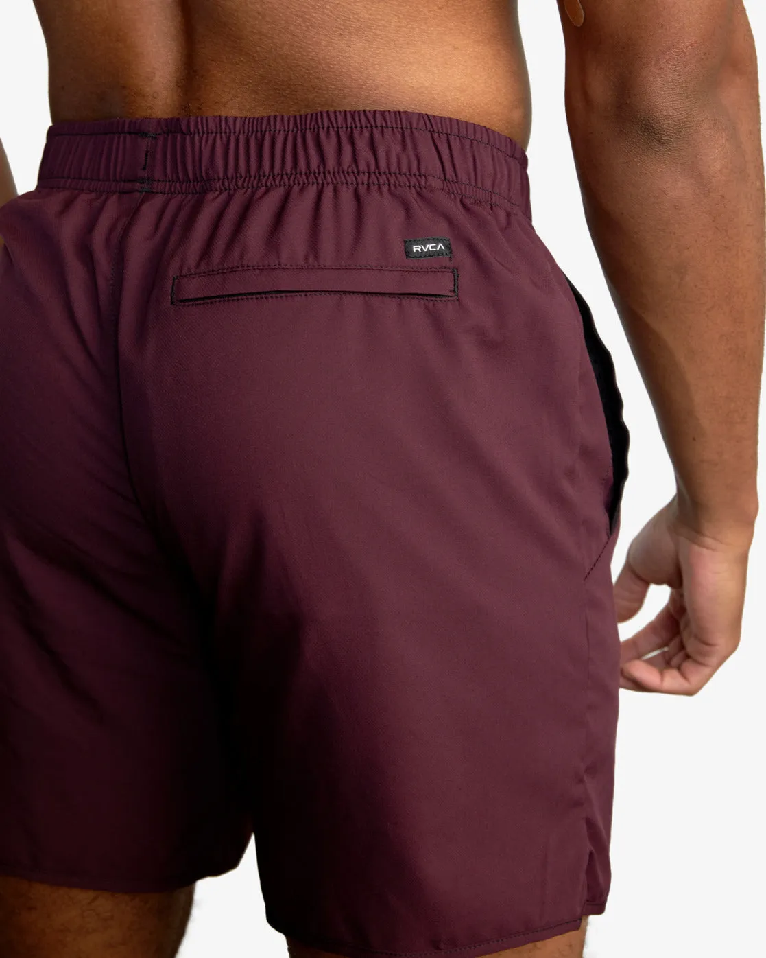 Yogger IV  Athletic Shorts 17" - Plum